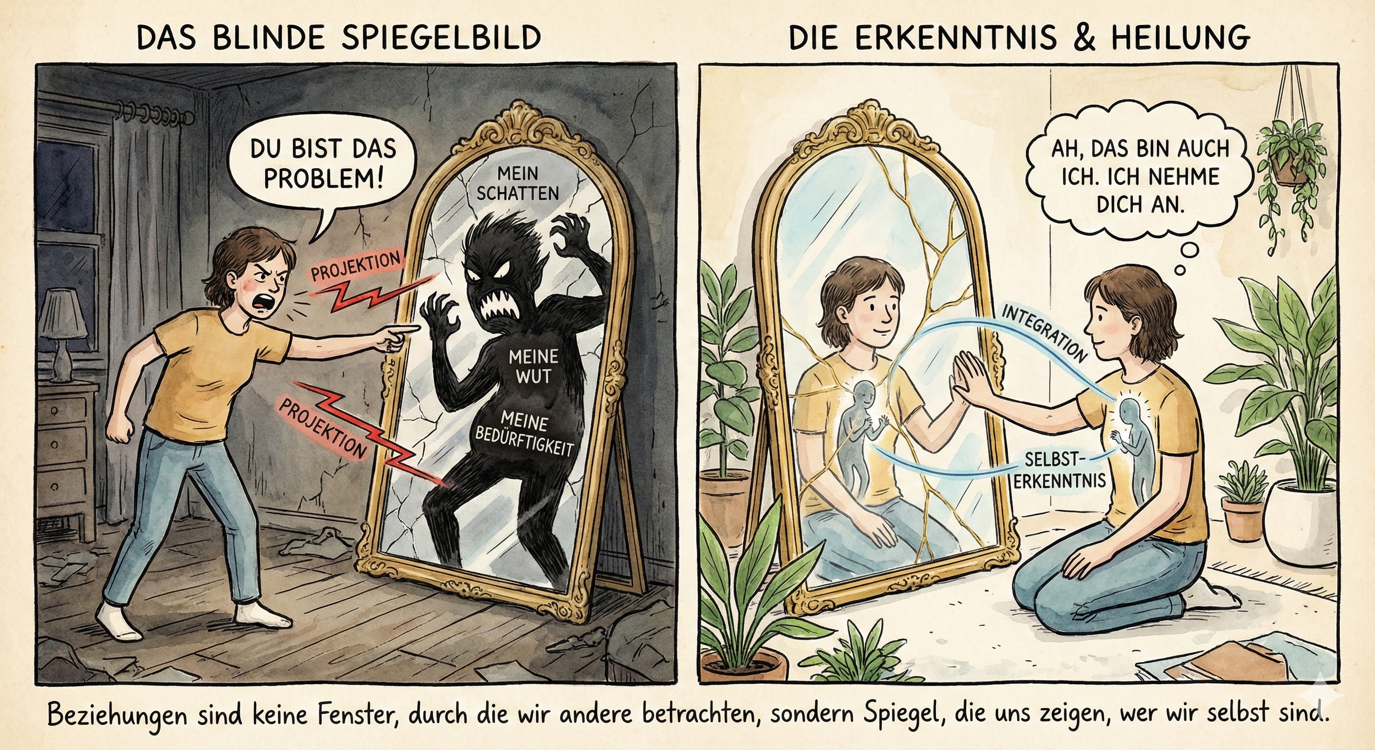 Der Spiegel der Beziehungen