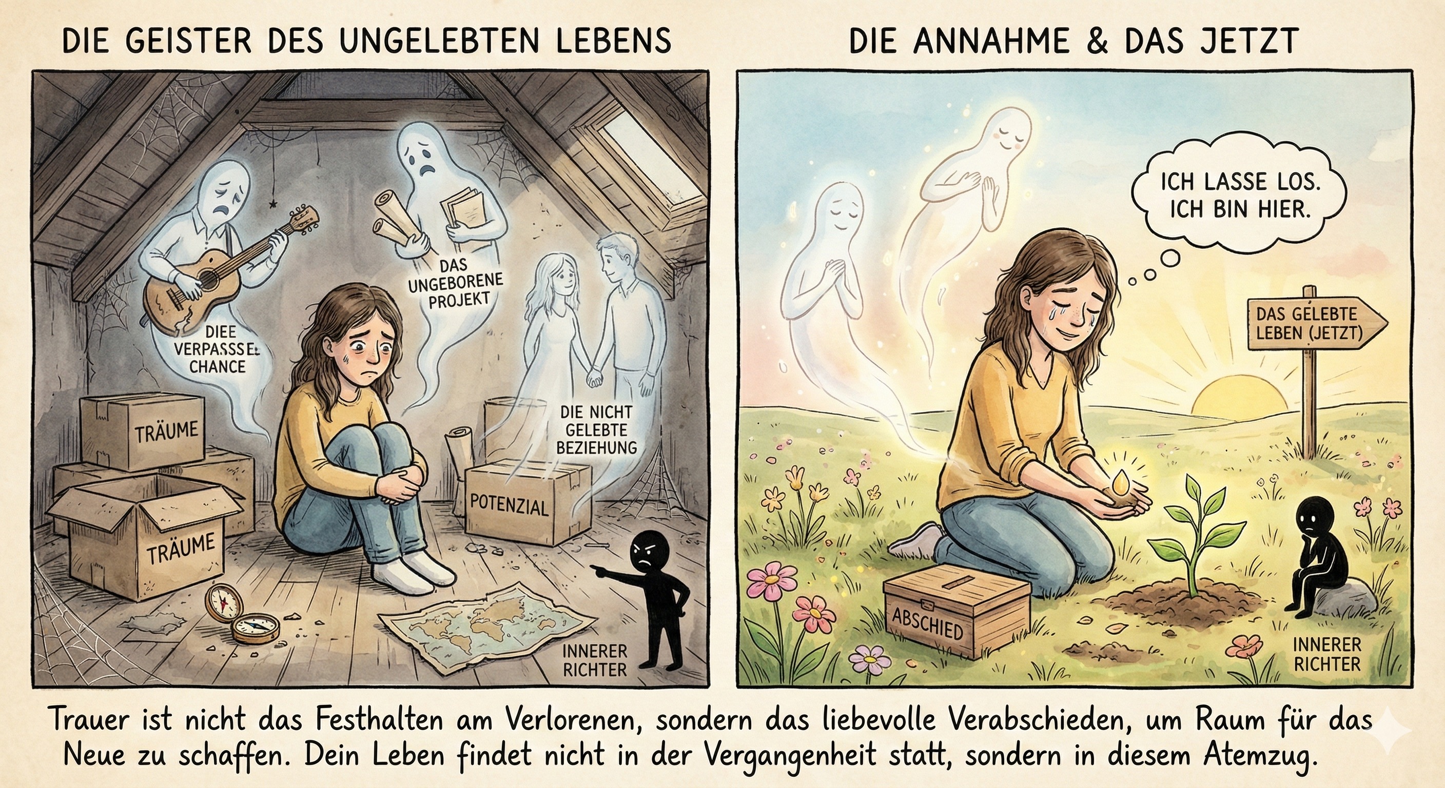 Die Trauer um das ungelebte Leben