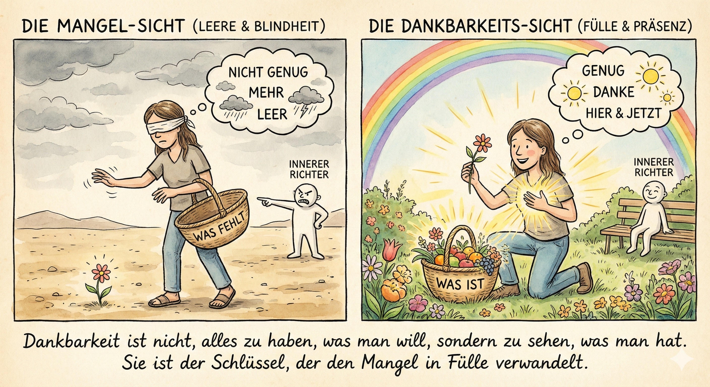 Dankbarkeit als Befreiung
